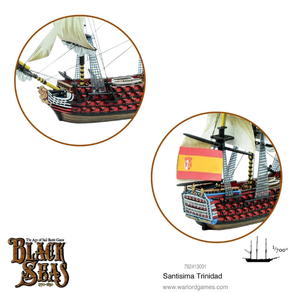 Warlord Games - Black Seas: Santisima Trinidad (792413001)