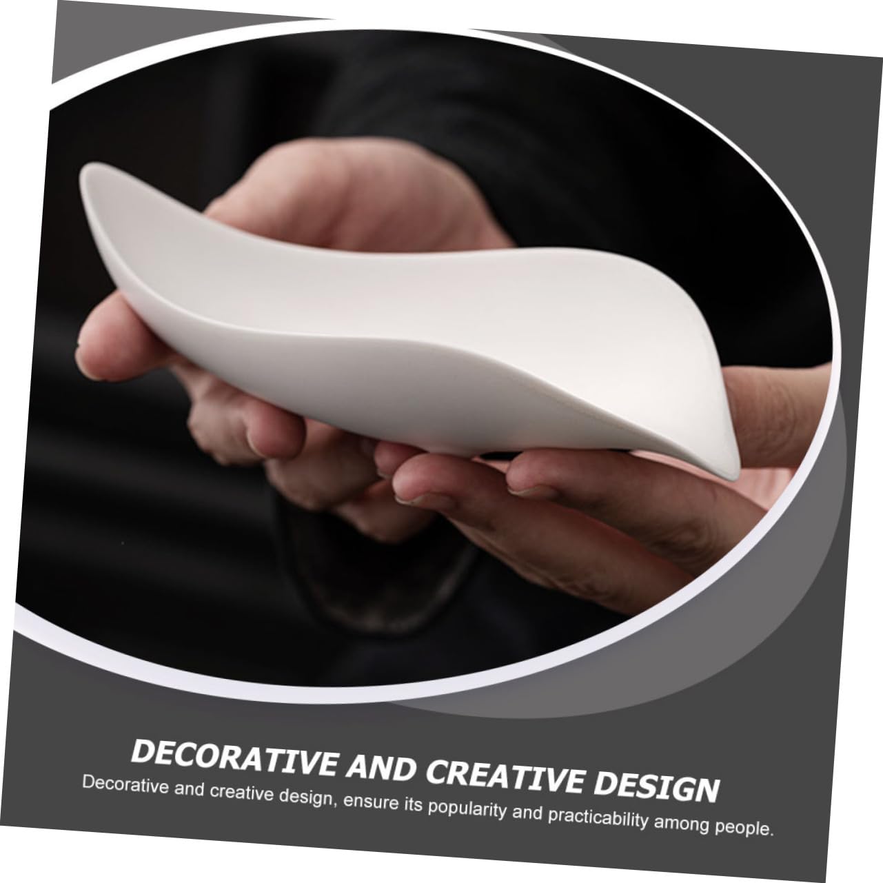 STOBAZA Loose Tea Accessory Porcelain Tea Scoop Set Nonstick Ceramic Portable Multi-function