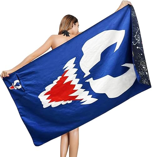 Toalla de playa ligera de microfibra con bolsillo con cremallera, toallas de playa súper absorbentes de secado rápido para adultos y niños, toallas