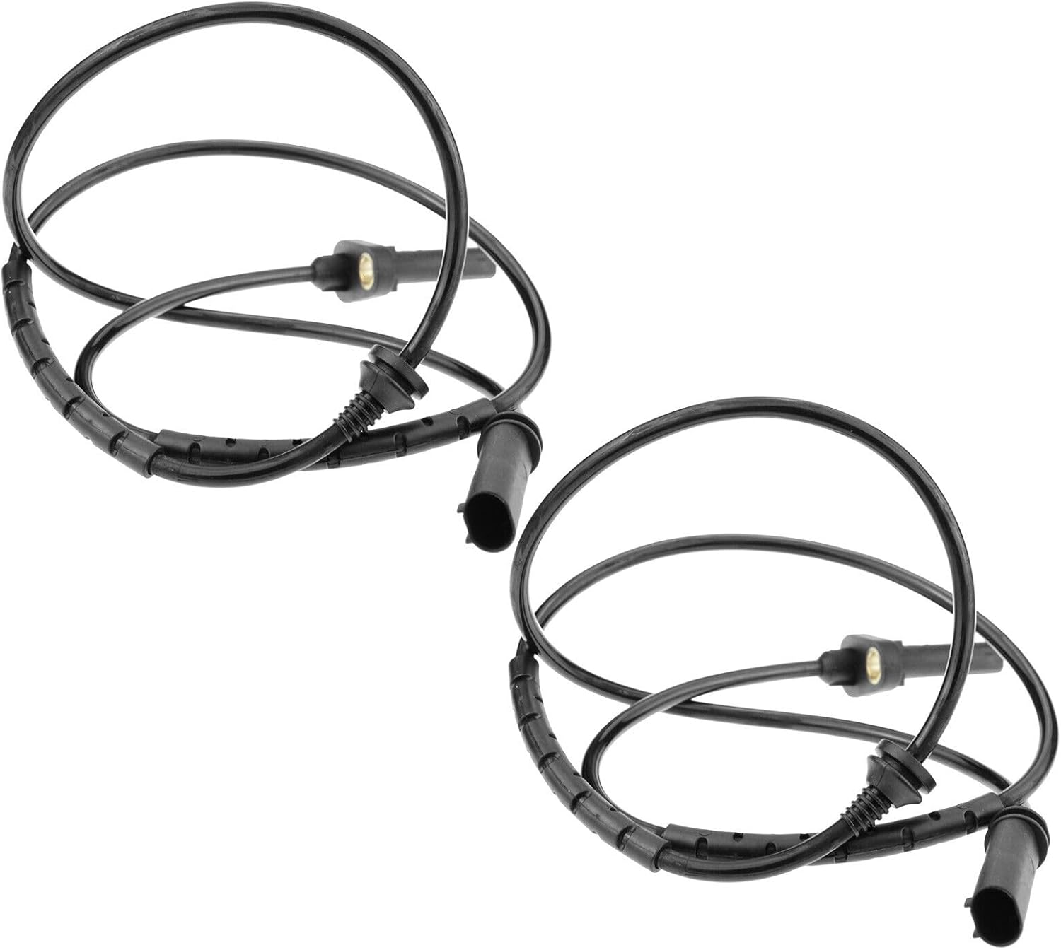 2PCS Front Left&Right ABS Wheel Speed Sensor for BMW X5 X6 2007-2018 34526771776…