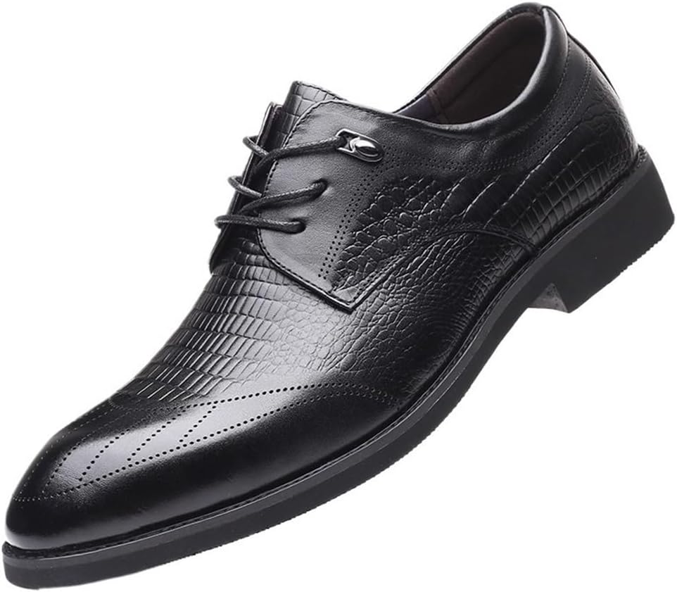 Elevator Dress Shoes for Men - Height Increasing Comfort