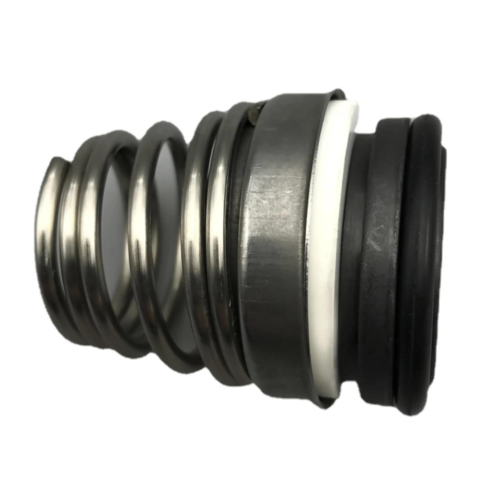 UWUKCJOKQ Hardware Fittings 155 Series CE-CA-NBR Or SiC-SiC-FKM 10 11 16 17 18-50mm Water Pump Mechanical Shaft Seal with Single Coil Spring(Ce-ca-nbr 155,24mm)