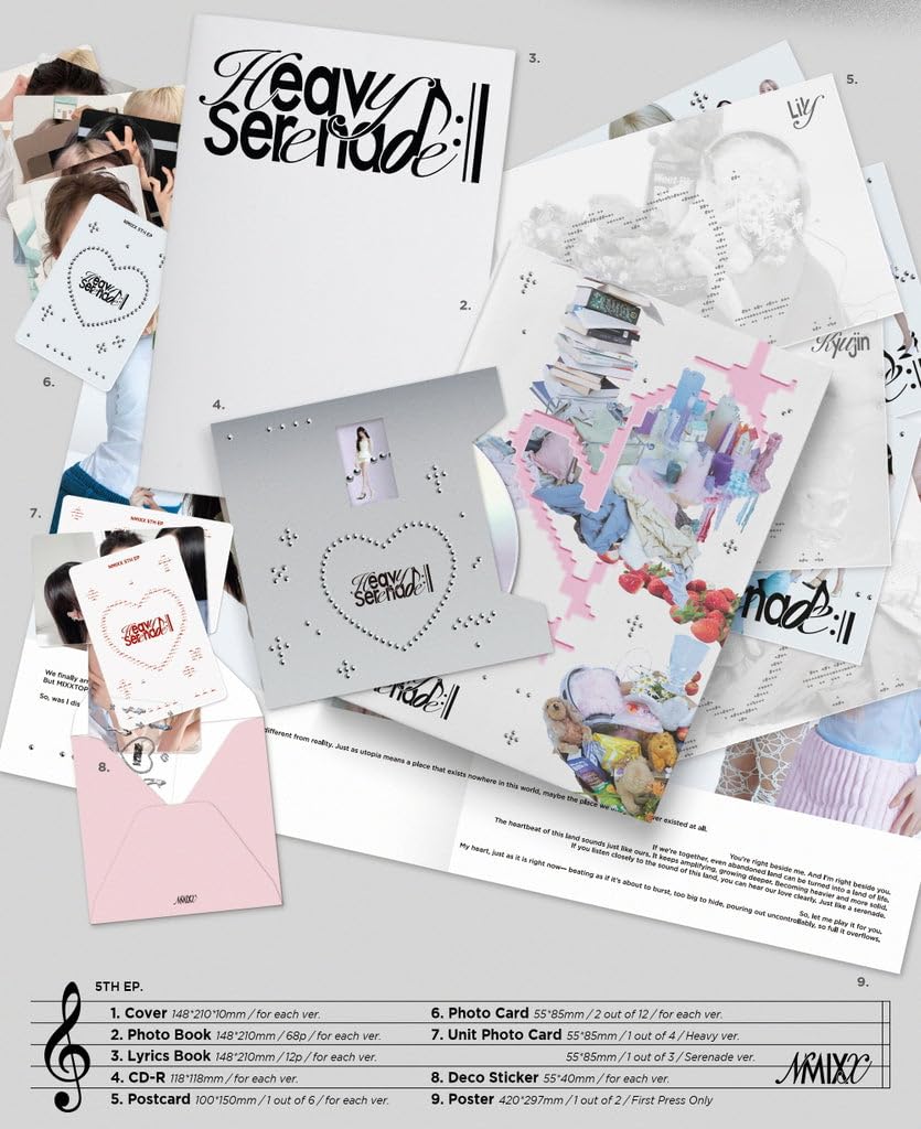 Générique NMIXX Heavy Serenade 5th EP Album (Heavy ver.)