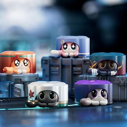 HOYOVERSE Honkai: Star Rail Critter Pick Ruan Mei's Creation Mini Mystery Bag - Each Mystery Bag Contains 5 Pieces - Mystery Bag