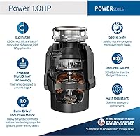 Vista 6 de InSinkErator Power 1HP y eliminación de basura EZ Connect Cable de alimentación de 3 pies para EZ Connect Power y modelos avanzados de alimentación