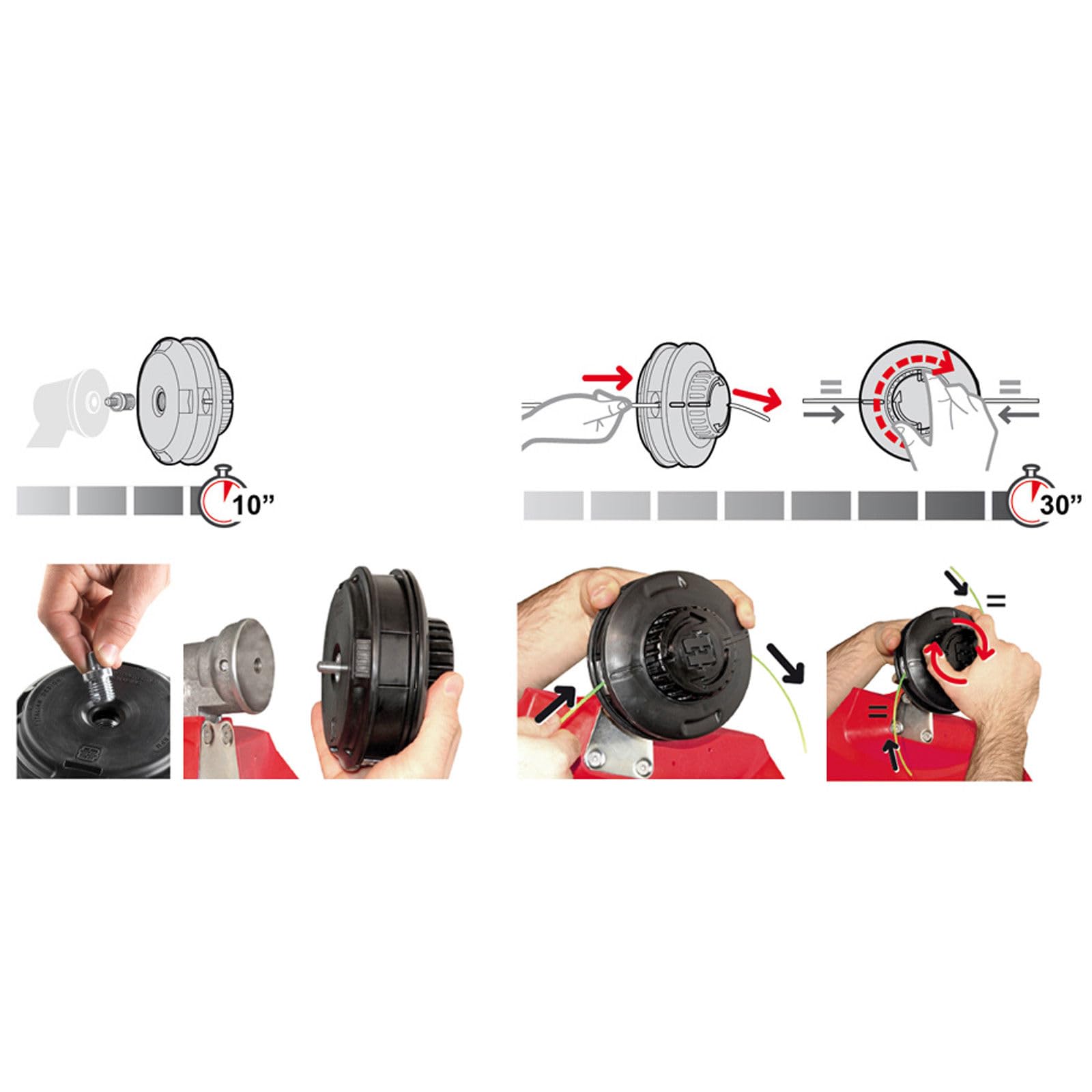 Tecomec Sabart R303045 SABR303045 Easy Work Testina, Multicolore, 30x35x30 cm