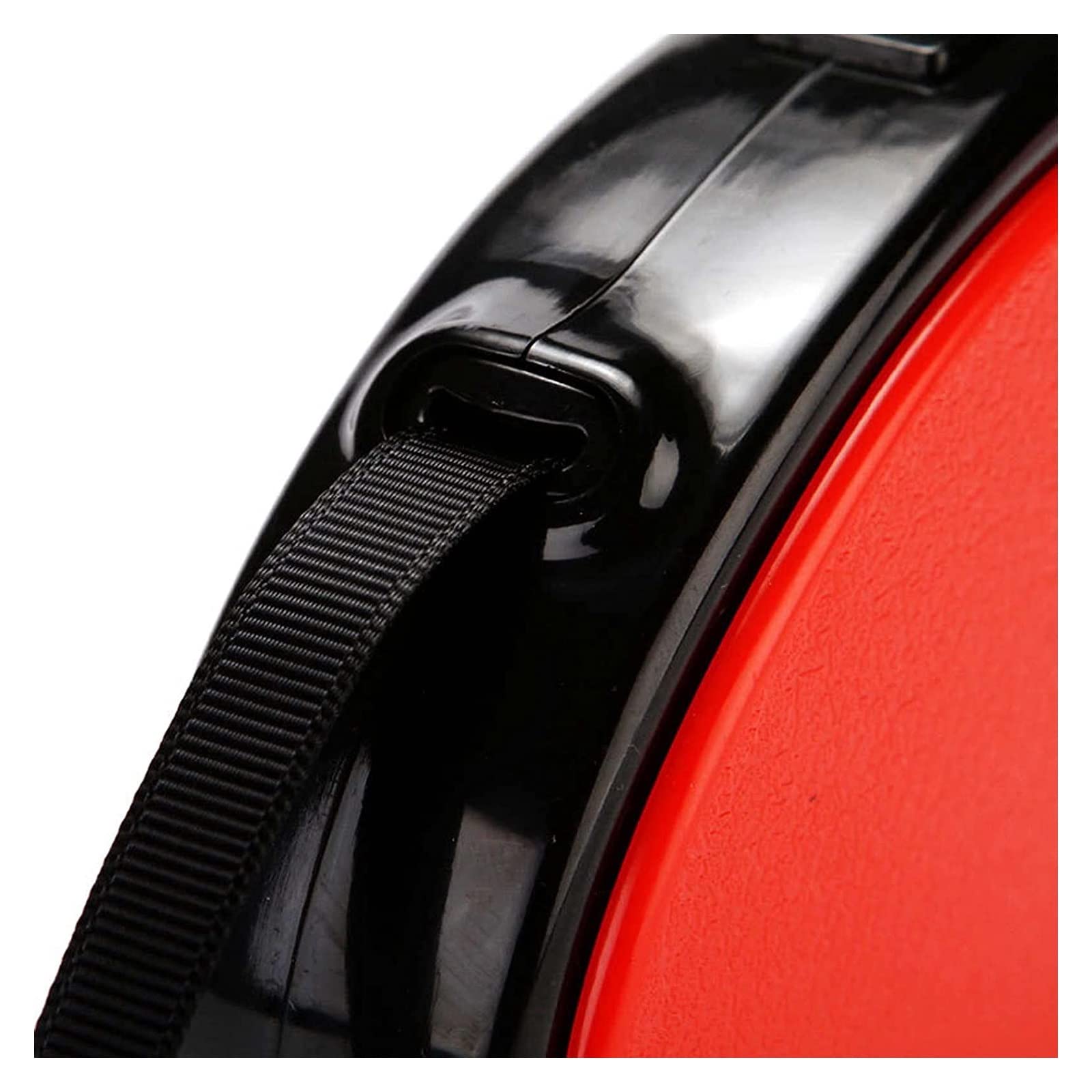 Wysuwana smycz dla małych i dużych psów do 110 kg, dwa guziki Break & Lock i ergonomiczny uchwyt, 360°, nieplącząca się smycz Heavy Duty (kolor: róż, rozmiar: 5 m)