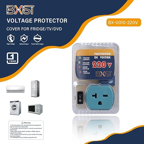 Miniatura 2 de GIDEON On Wall Protector de sobretensiones Regleta de alimentación ajustable para uso doméstico en todo el hogar Aplicaciones para refrigerador TV