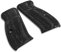 Vista 4 de Cool Hand Empuñaduras de madera para CZ 75/85 Compact, CZ P-01, P100, C100, T100, PCR, CZ 75 D, tornillos de empuñadura incluidos, textura de corte
