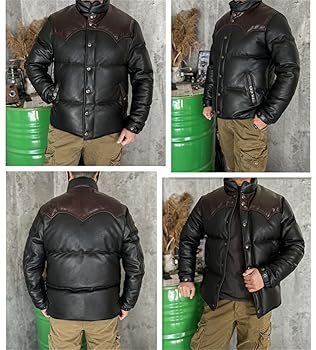 美品 686 (シックスエイトシックス) リアルレザー ダウン ジャケット 本革 NANGA 並行輸入品 × 686 ナンガ シックスエイトシックス