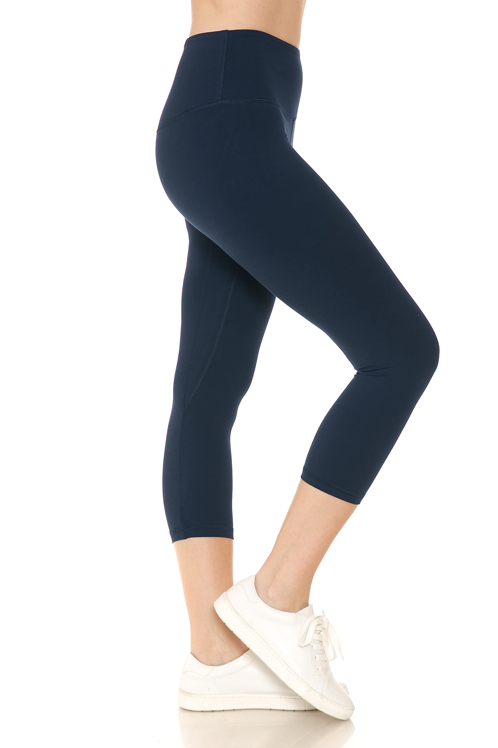 Leggings Depot Women's High Waist Faux Leather Leggings Tights Pleather Pants