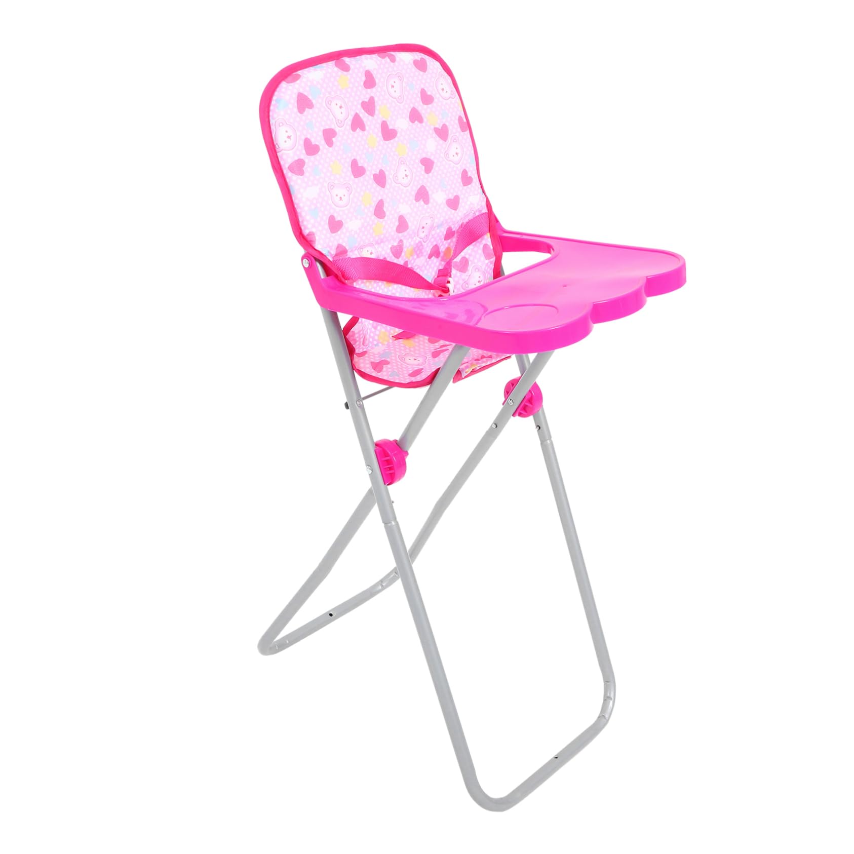 Toddmomy Trona para Muñecas Juguete Silla Alta Simulada Accesorio Ligero Y Portátil para Niñas para Juegos De rol Y Fiesta con Muñeca De 22.04 Pulgadas
