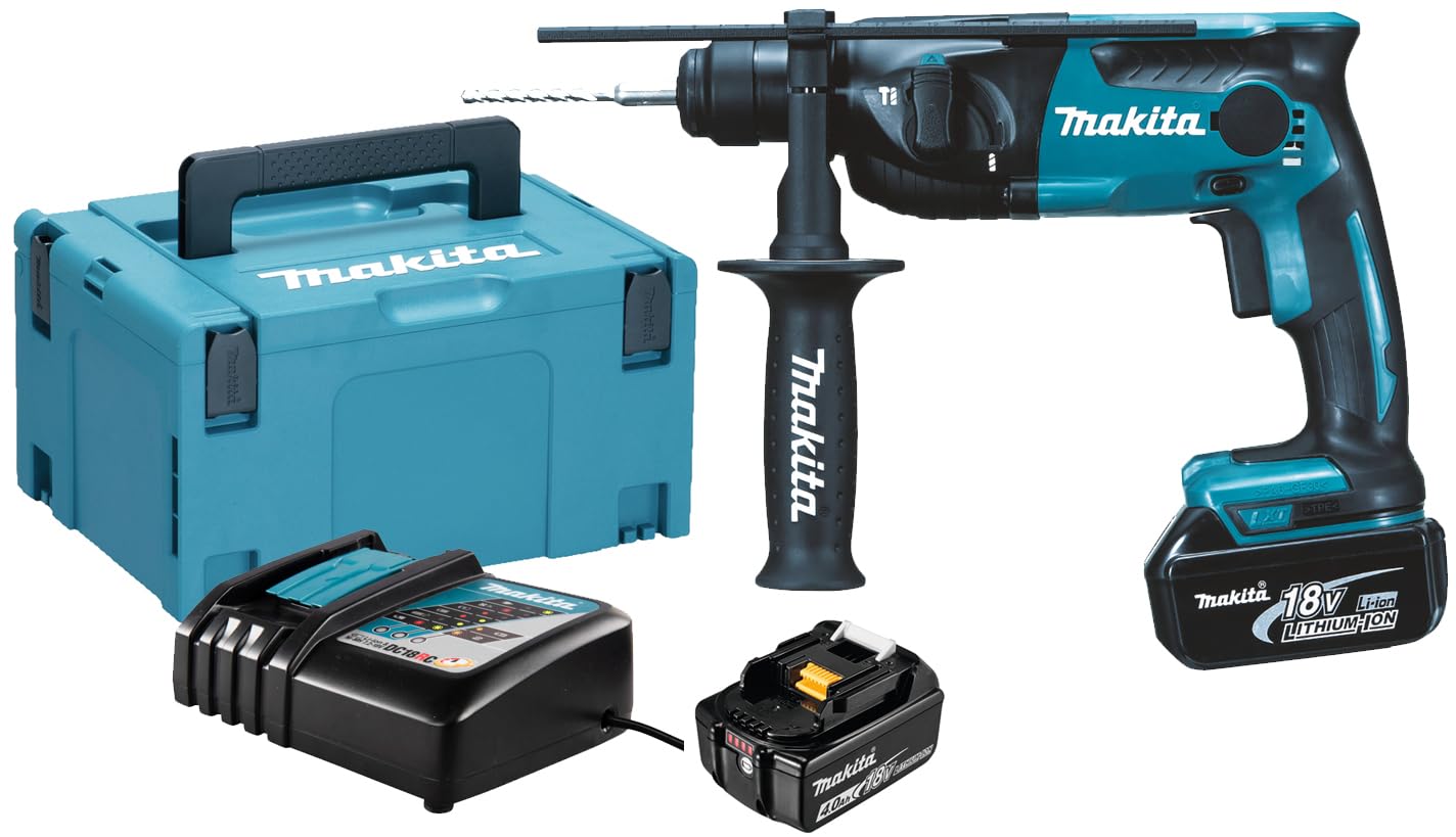 Makita DHR165RMJ, perforateur SDS-Plus sans fil 18V, 4Ah, 16mm