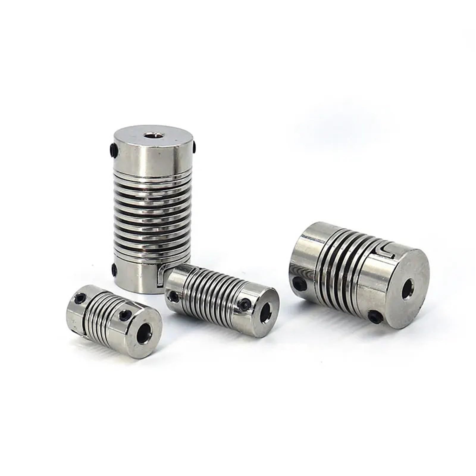Accouplement à ressort D26L38, encodeur, servomoteur pas à pas, filetage élastique, flexible, souple, 1 pièce(LP-D-D26L55-10-12)