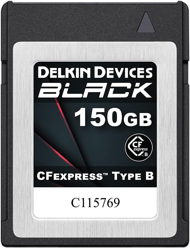– Delkin CFexpress Type B Black 150Gb