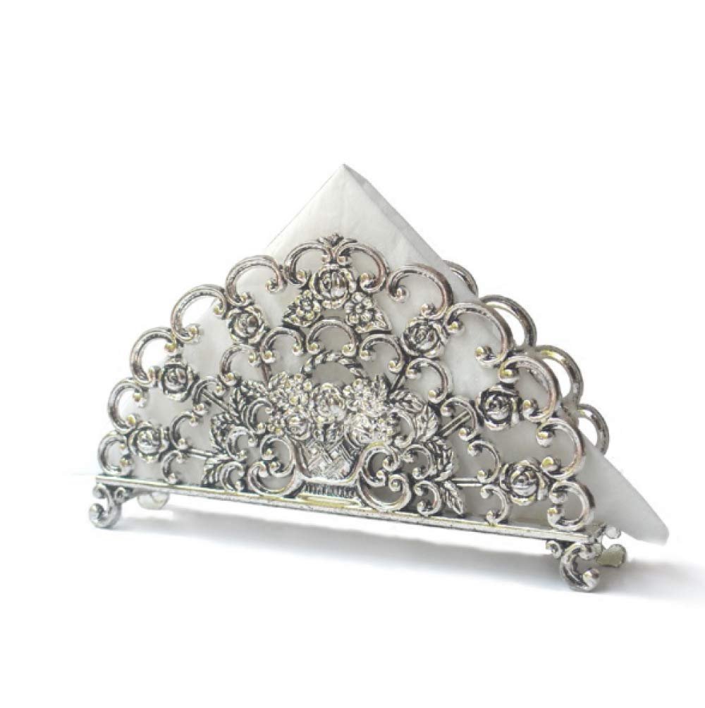 Amazon | ヴィンテージナプキンホルダー、アンティーク亜鉛合金自立型