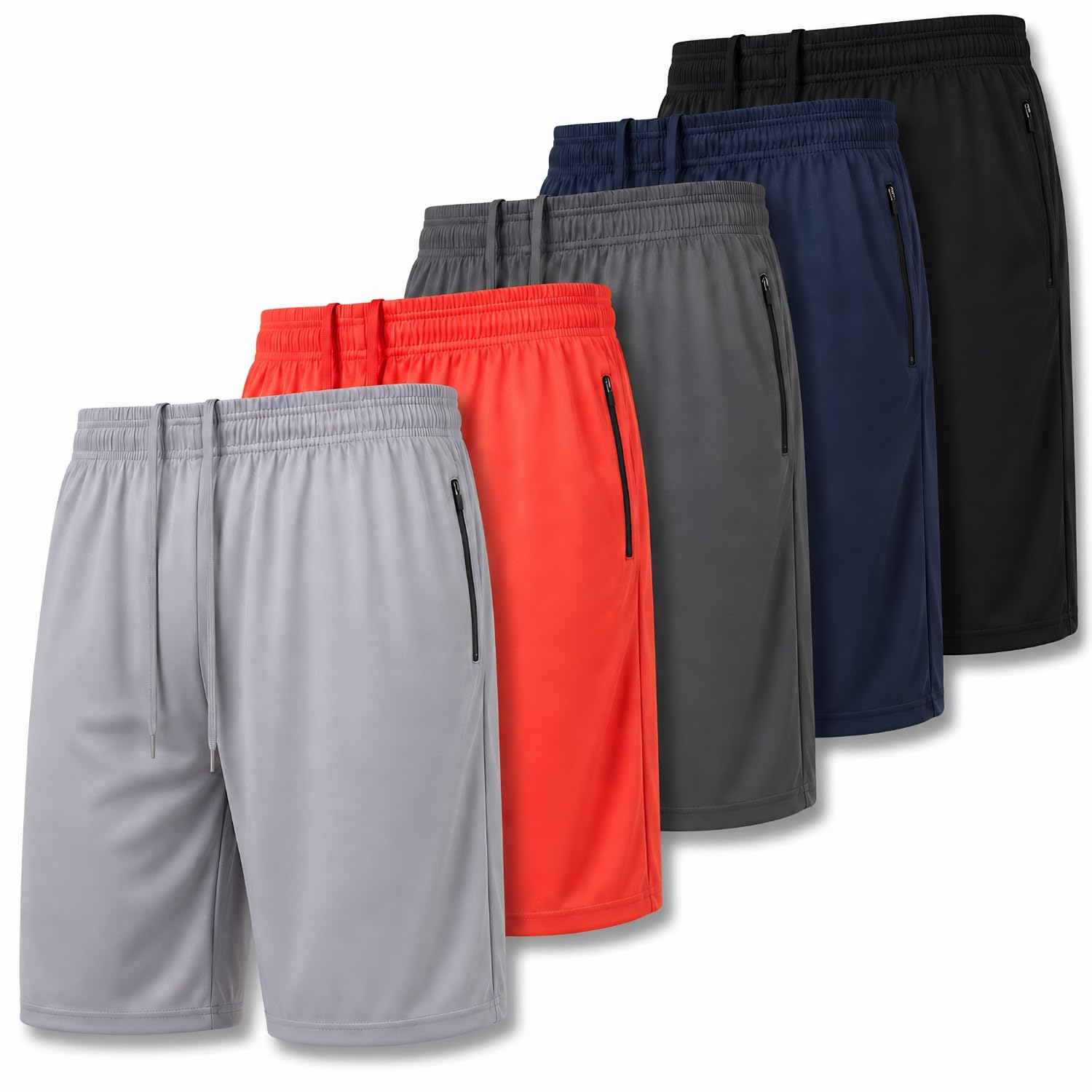 ultra performance 5 pack mens athletic shorts loose fit basketball short