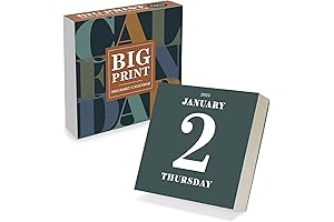TF Publishing 365 Page-a-Day Desk Calendar for 2024