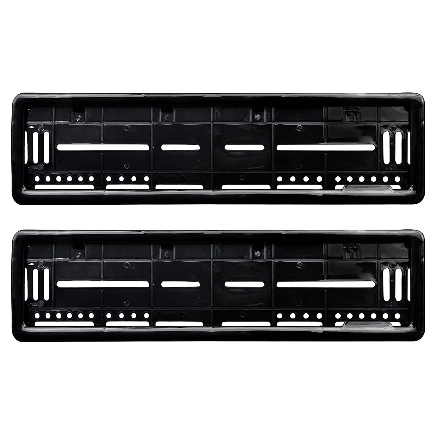 Vadda Car Number Plate Frame Set of Two (Front and Back) Car Number