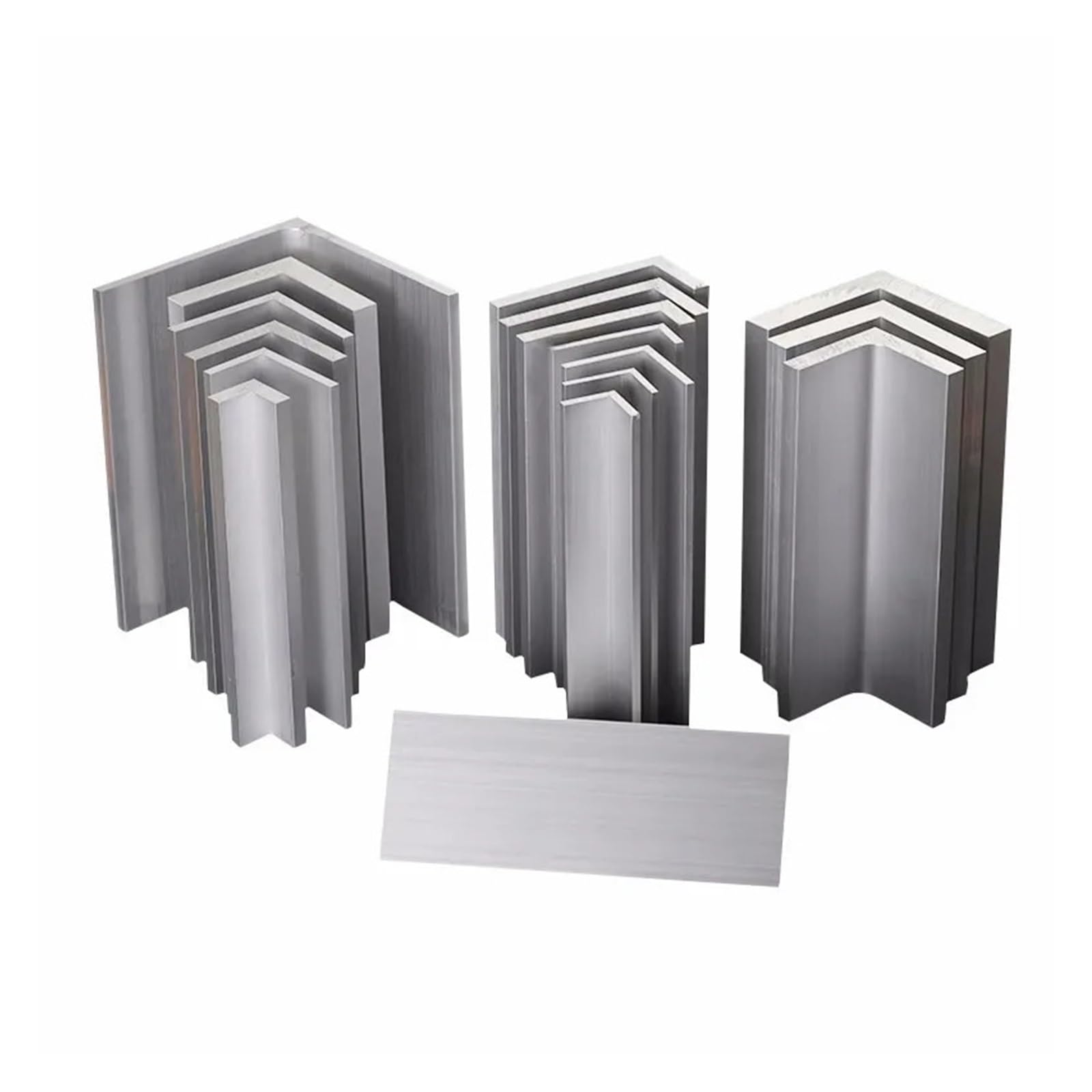 Ángulo de aluminio Perfil de aluminio Perfil triangular de aleación en forma de L