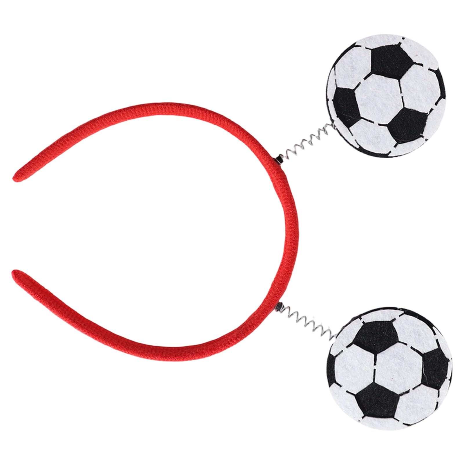 Msioytog Eyewears/Headband for Soccer Enthusiasts and Party Goers Soccer Spectacle/Headwear Accessory Football Glasses Headpiece