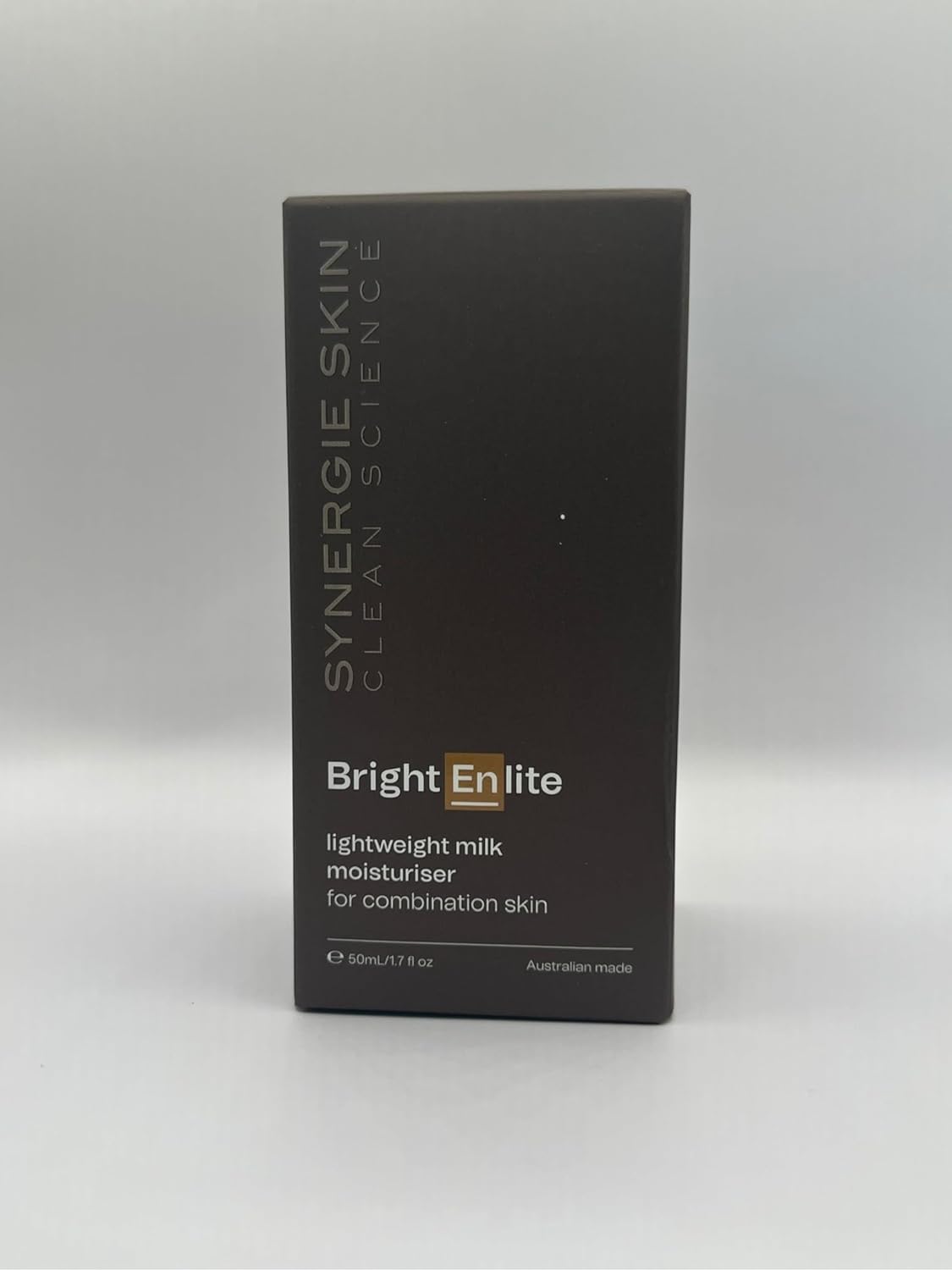 Synergie Skin BrightEnlite Moisturizer for Oily Skin, Refines Enlarged Pores, Green Tea Milk Moisturizer, Australian Made