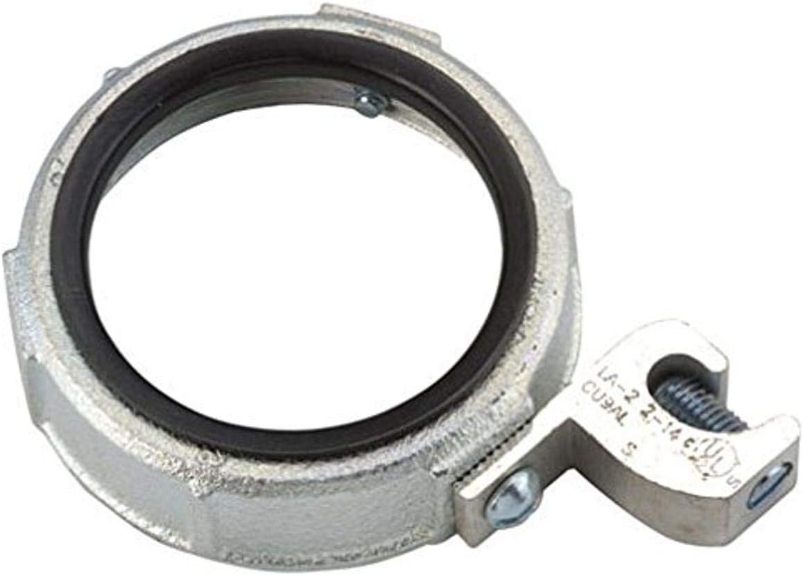 Hubbell-Raco 1218 Bushing, Insulated Grounding Lay-in Lug, 2" (Pack of 10)