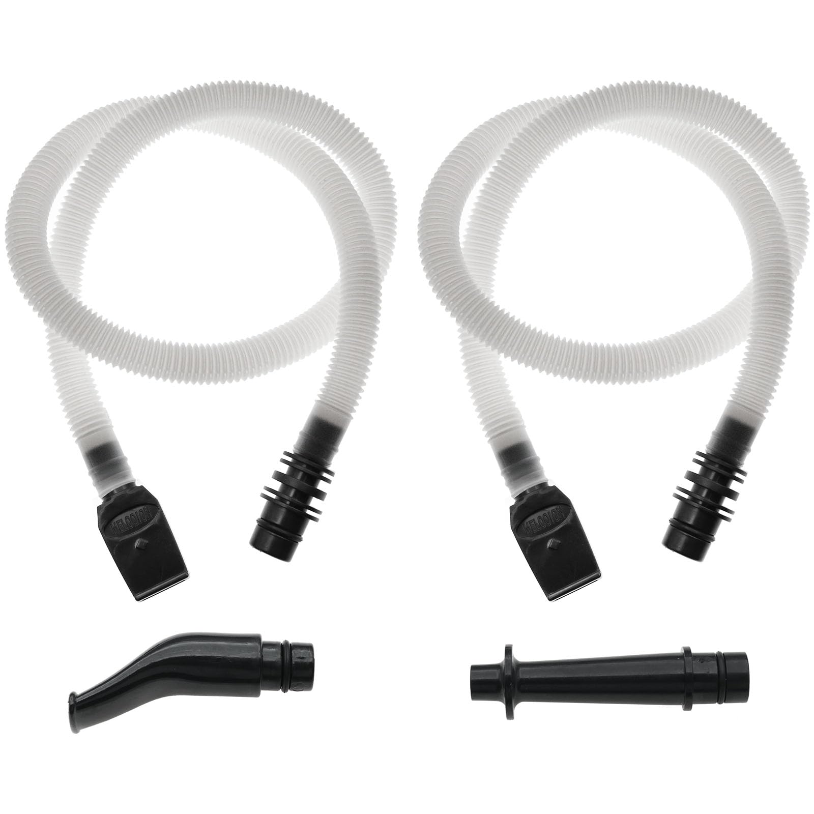 2 Sets Melodica Tube Set 21.65"/55cm Long Flexible Piano Tube with Two Mouthpieces Melodi…
