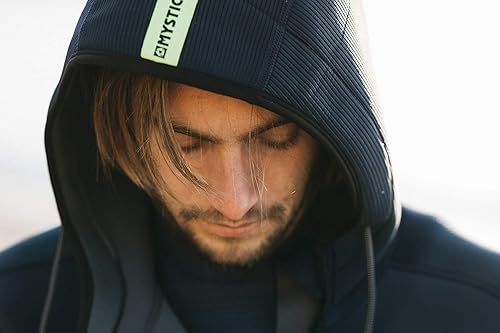 Miniatura 5 de Mystic Watersports - Surf Kitesurf & Windsurfing Ocean Neoprene Wetsuit Coat Jacket - Navy Lime - Unisex