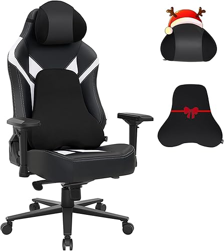 Miniatura 12 de Silla ergonómica para videojuegos, sillas de escritorio para computadora, reposabrazos 4D, silla de oficina con respaldo alto con reposacabezas