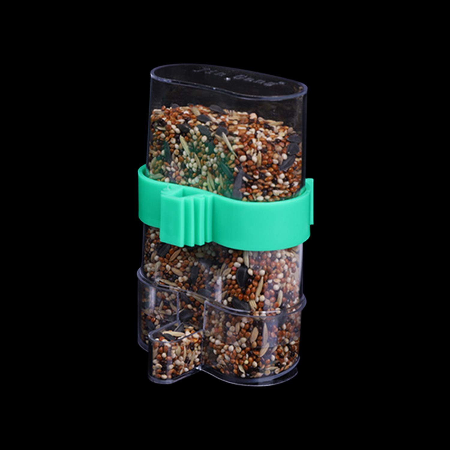 Automatic Bird Feeder for Cage Dry Food Dispenser Bird Seed Food Water