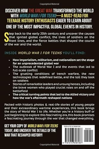 World War I for Teens: Major Battles of World War I, Turning Points & Real-Life War Stories – vue 2