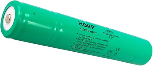 Miniatura 5 de HQRP Batería de 3500 mAh compatible con Sirchie Bluemaxx BM500LED BM500 BM520 BM525 Luz forense recargable con bombilla LED ESR4EE3060 6V BMK705