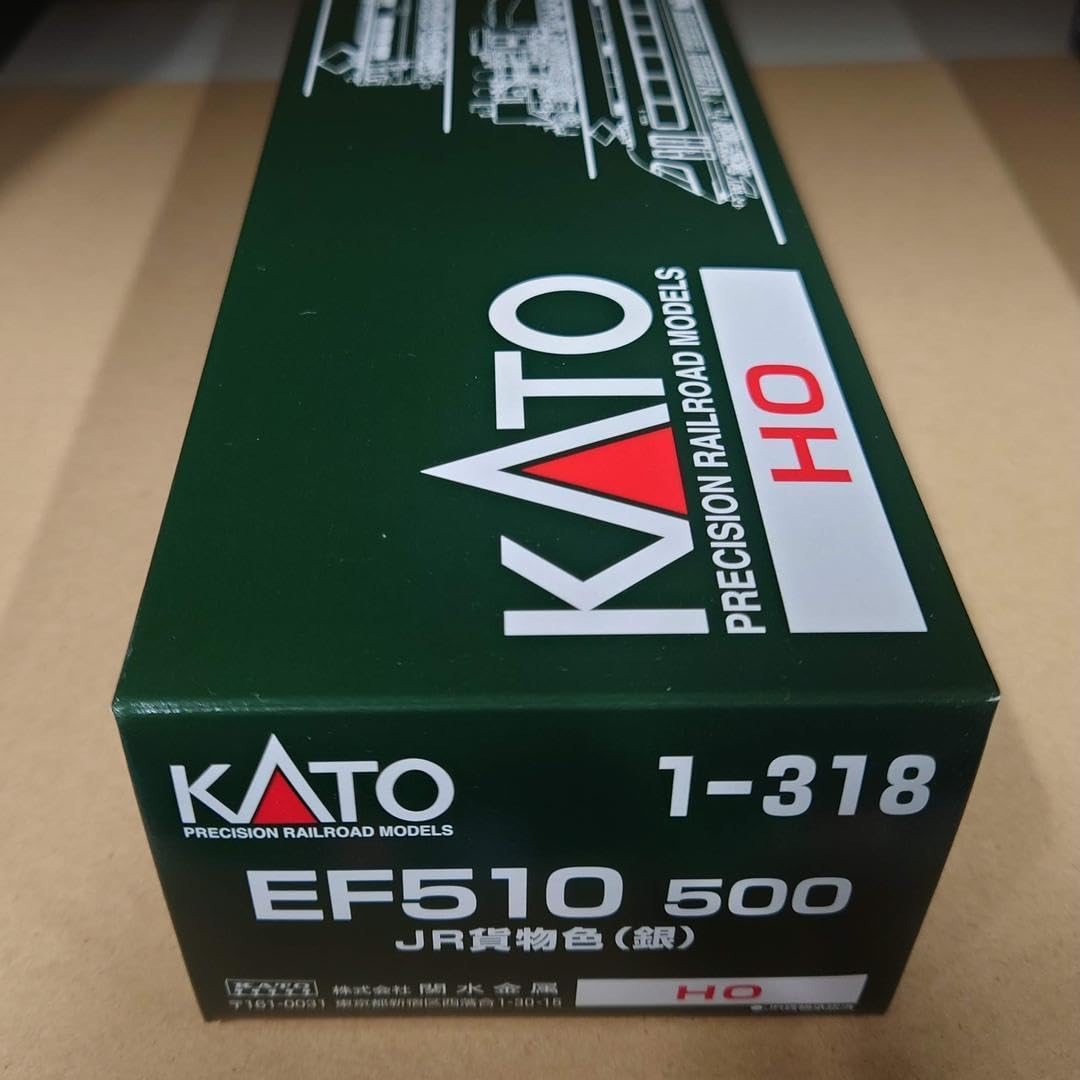 Amazon | KATO HO 1-318 EF510 500 JR貨物色(銀) JR電気機関車 | 車両