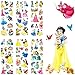 FENGLING Dibujos Animados Blancanieves Lindas Pegatinas para Habitaciones de niños decoración del hogar Diario Cuaderno Etiqueta decoración Juguete Princesa 3D stickers10pc