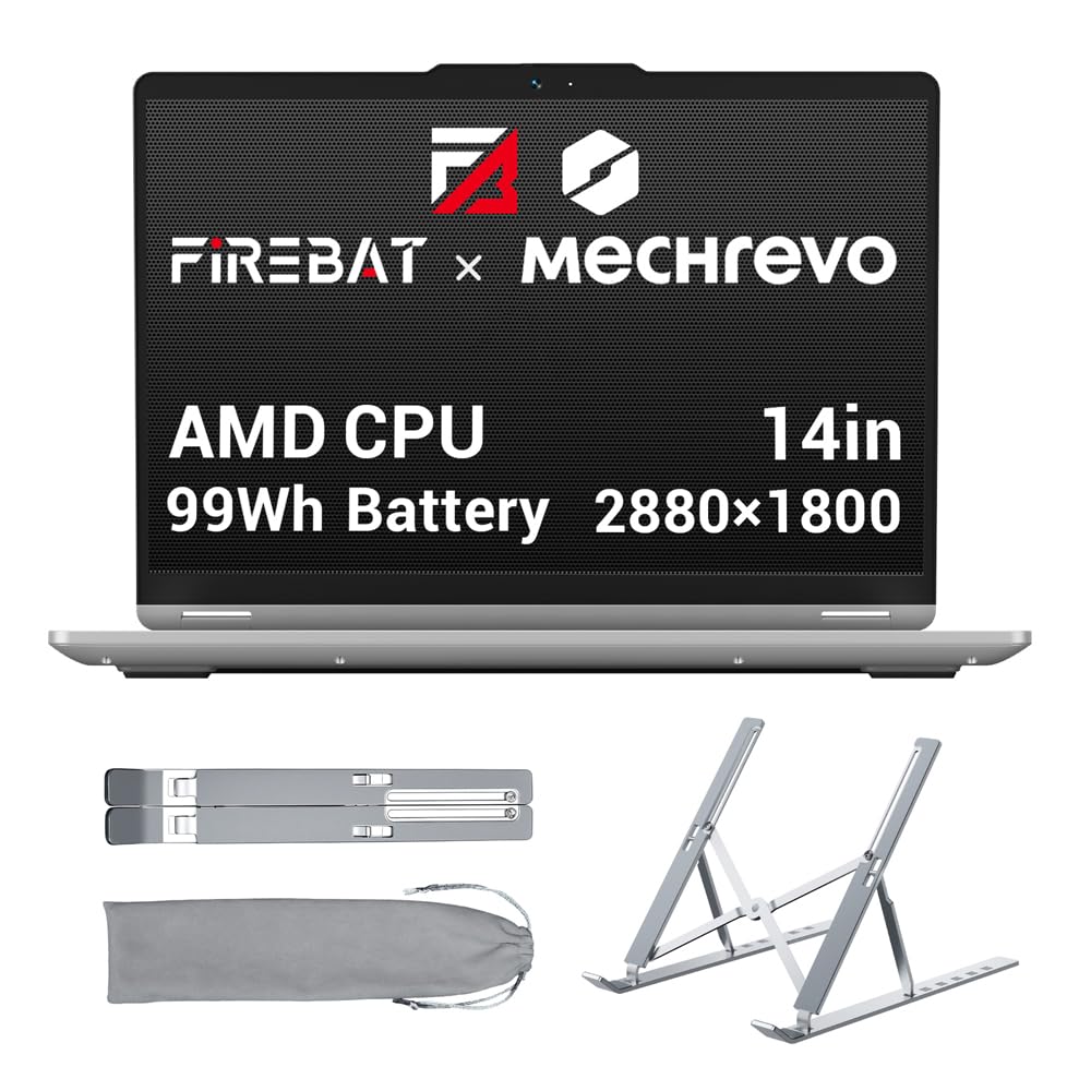 Computer portatile, schermo QHD+ da14" (2880x1800)Ryzen 7 H255 (8 core/16 thread, fino a 4,9 GHz), 32 GB di RAM LPDDR5, SSD da 1TB(espandibile fino a 8 TB) lettore di impronte digitali, grigio
