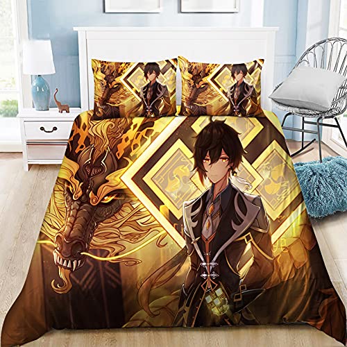 Dmspace Parure de lit 3 pièces Cover