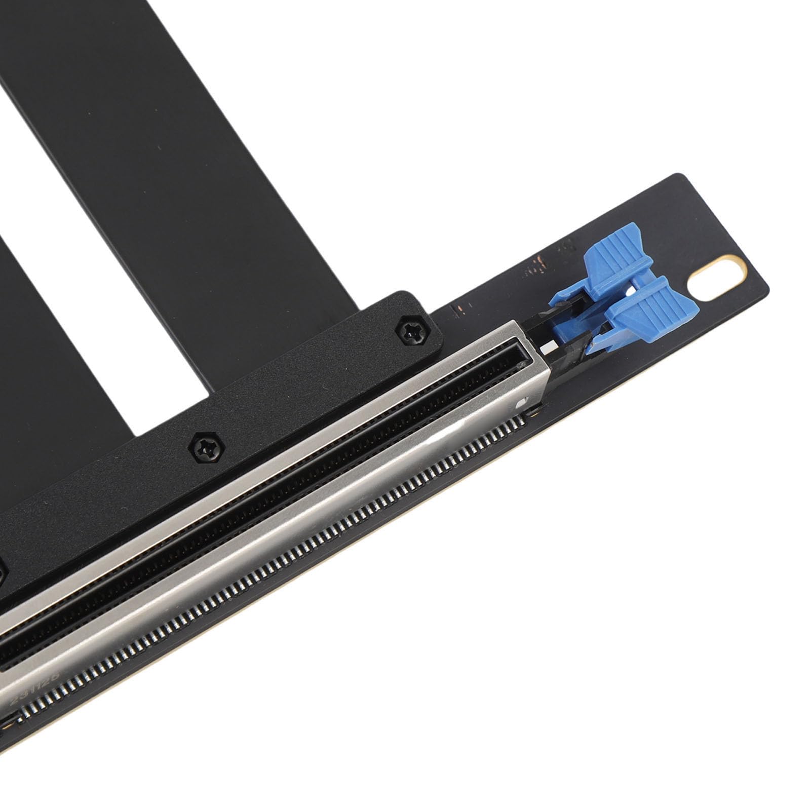 Zunate Kabel Pionowy PCIE 5.0 X16, Gen 5 GPU Graficzna Karta Przedłużacza Kabel Exter -Celd 128 Gbps 90 Stopni Adapter dla 4090 TI, PC Case Server ITX Buduje Systemy Chłodzenia Wody (15 cm)