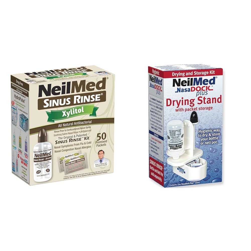 NeilMed Sinus Rinse Kit with Xylitol, 50 Count (Pack of 1) — Amazon image 8