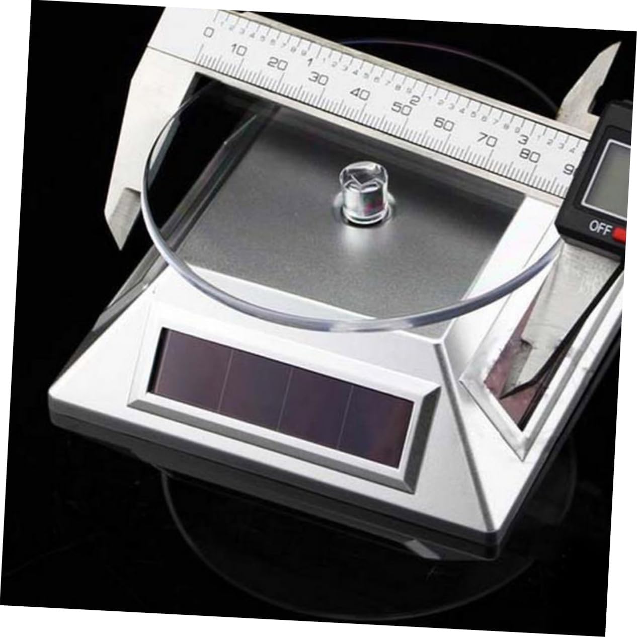 Lar Display Platform Rotating Jewelry Stand Jewelry Holder Stand Battery- Display Stands for Mobile Phones