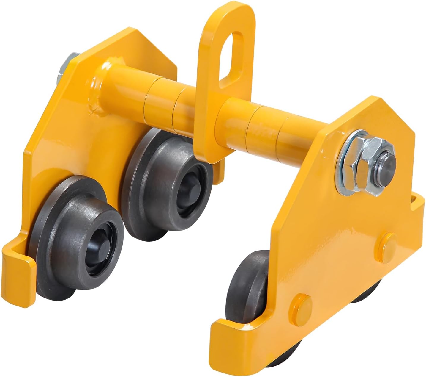 Hasopy Push Beam Trolley Steel, Capacity Manual Trolley, I