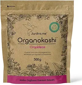 Organokashi Bokashi Adubo para Orquídeas 500g JARDINS.ME