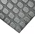 Rubber-Cal Block-Grip Rubber Runner Mat - 2mm x 4ft x 6ft Rubber Rolls - Black