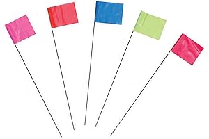 25 Pack Sprinkler Flags, Easily Mark The Location of Your Sprinkler Heads