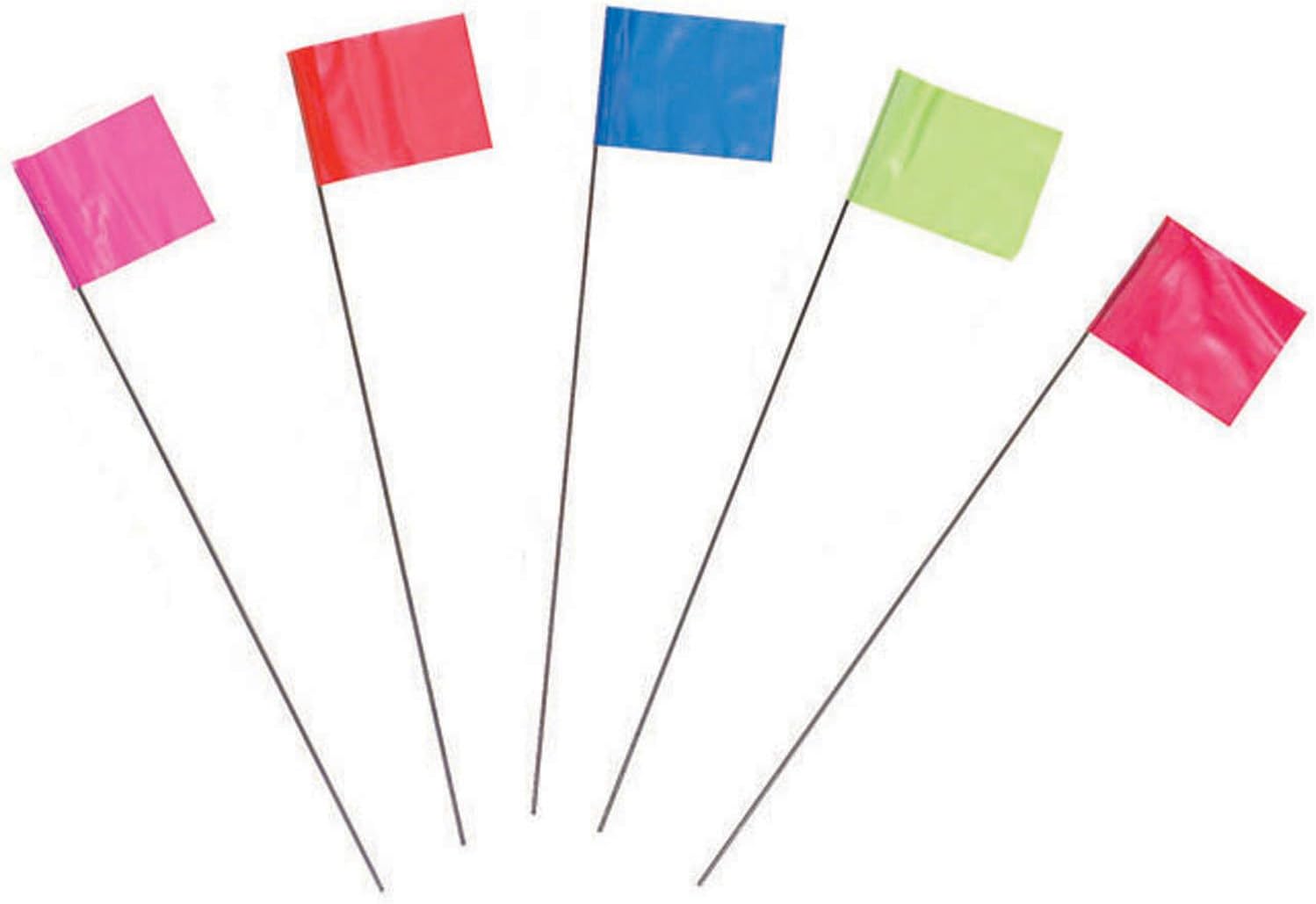 C H HANSON 15068 Marking Flag, 15", Blue, 10 pack