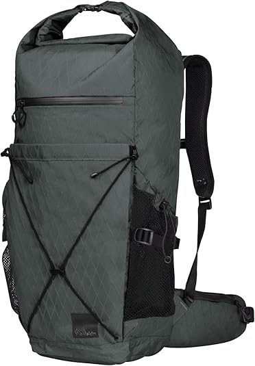 Amazon.co.jp: [ジャックウルフスキン] リュック 30L(ロールトップ