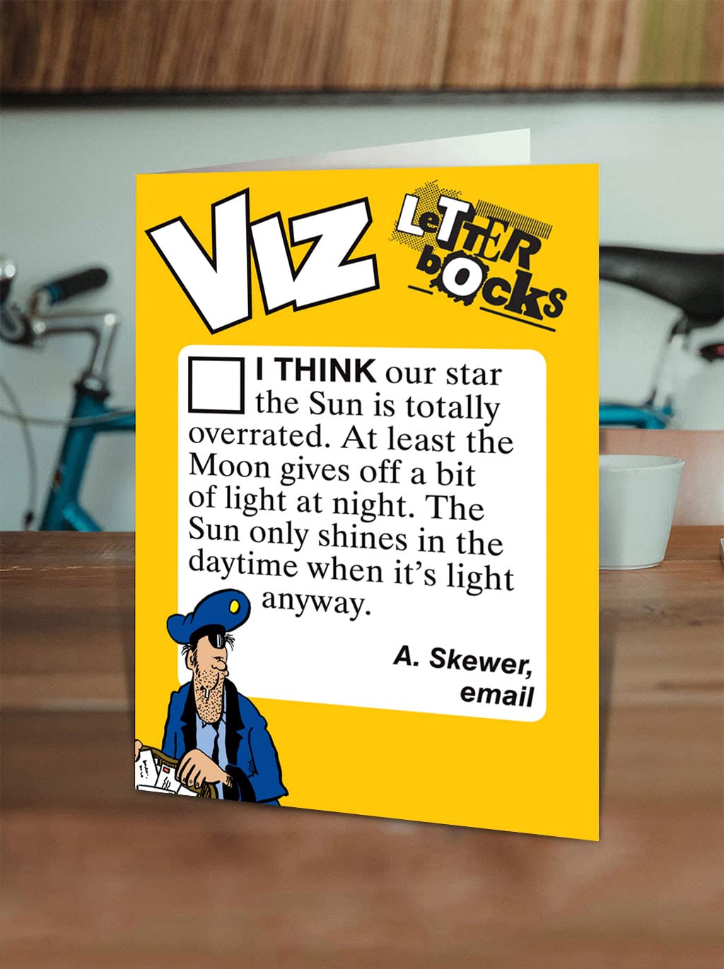 Viz Letterbocks Geburtstagskarte – Frech & Witzig, Für Ihn & Sie, Nachhaltig In UK Gedruckt