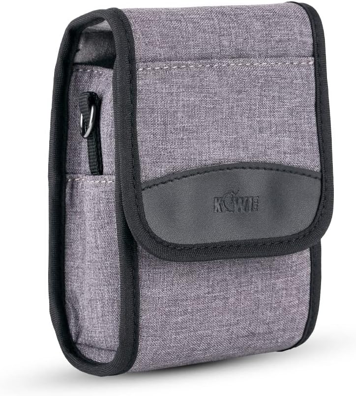 KIWIFOTOS Camera Bag,Small Camera Bag with Carabiner and A Shoulder
