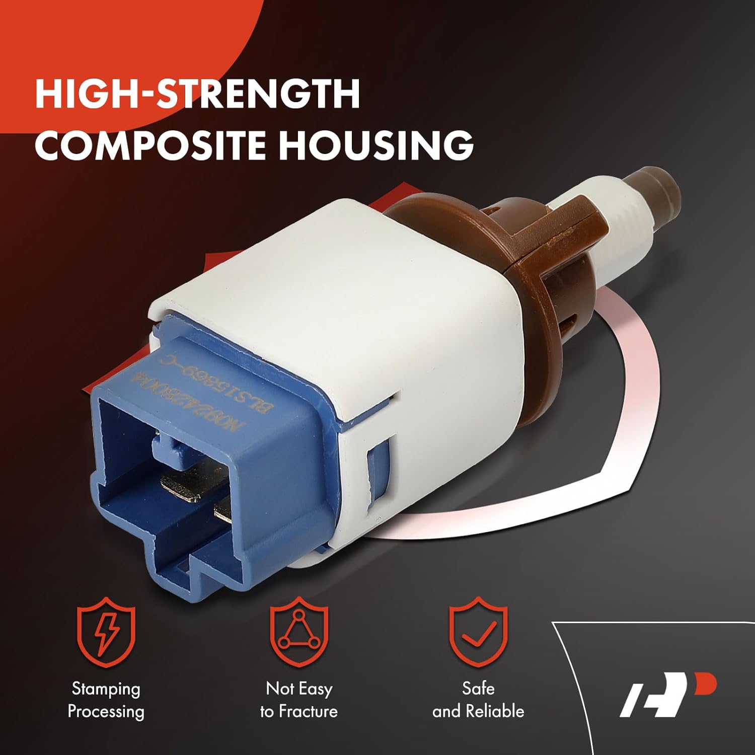 A-Premium Brake Light Switch Lamp Compatible with Toyota Camry 2007-2010, Sienna 2004-2010, Avalon 2005-2012, Venza 2010 & Lexus ES350 2007-2012, GX470 2003-2009, 4 Blades