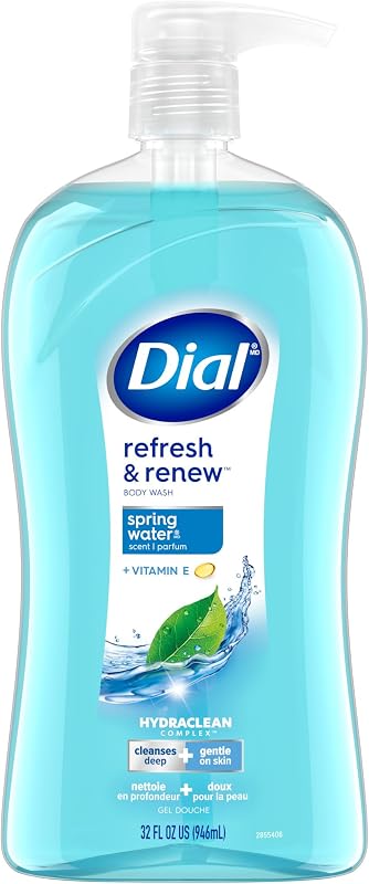 Body Wash, Refresh & Renew Spring Water, 32 fl oz